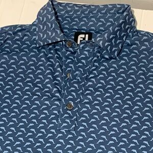 Footjoy Jumping Dolphin Men’s Performance Polo